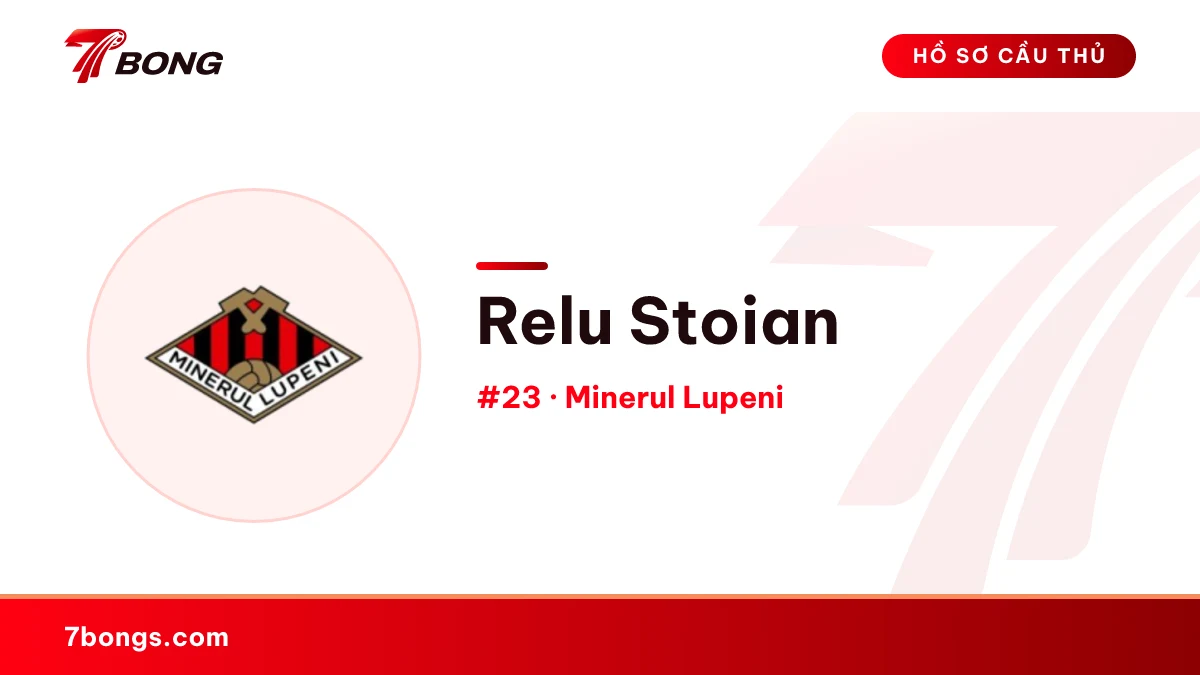 Relu Stoian — Minerul Lupeni