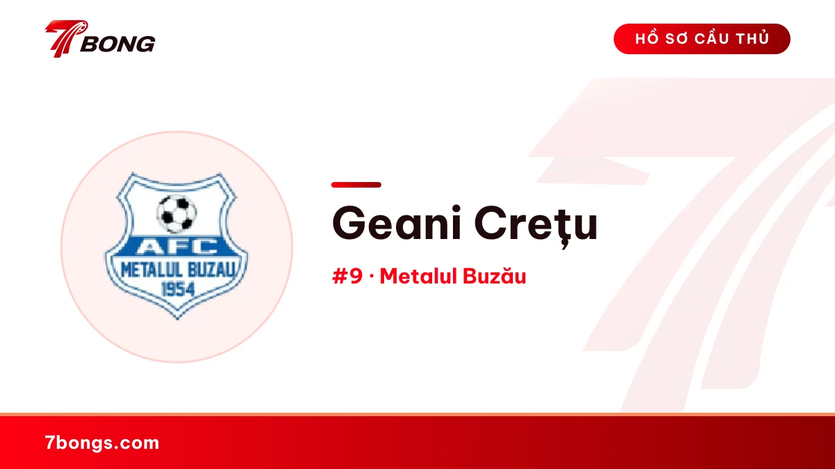 Geani Crețu — Metalul Buzău