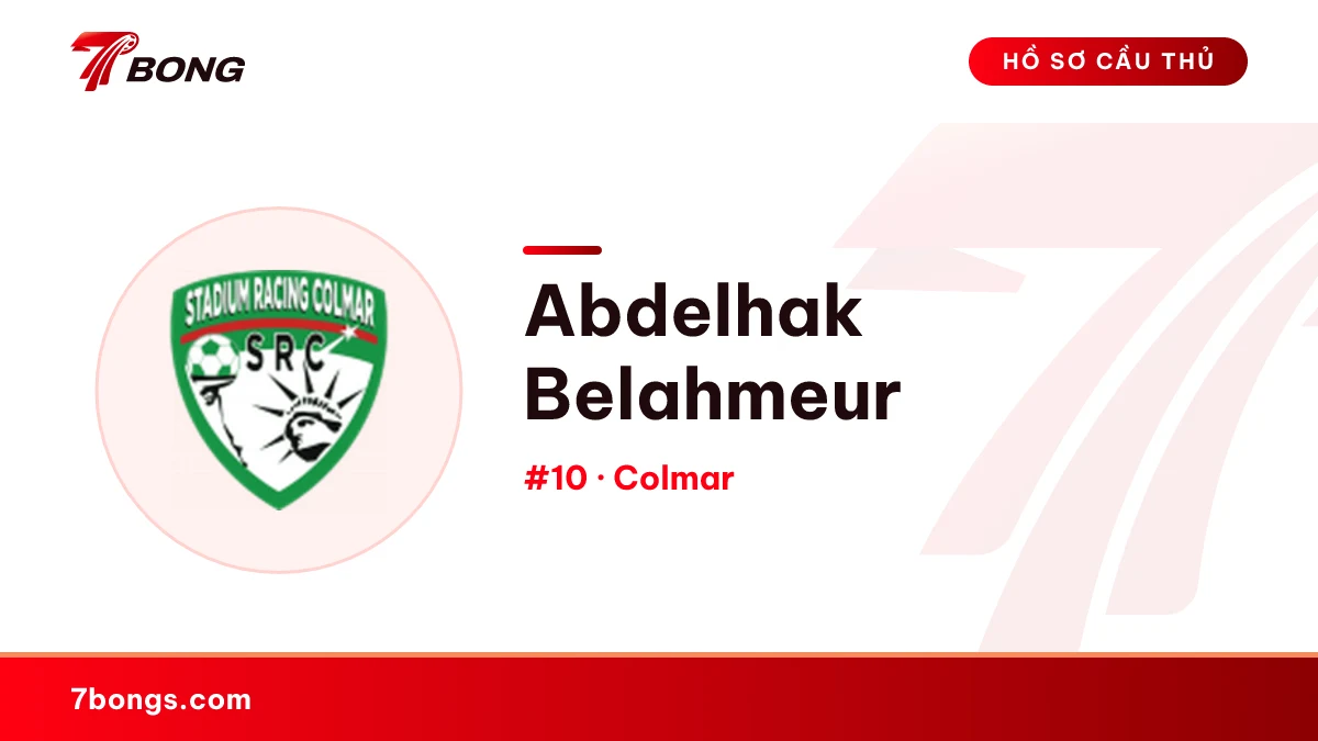 Abdelhak Belahmeur — Colmar