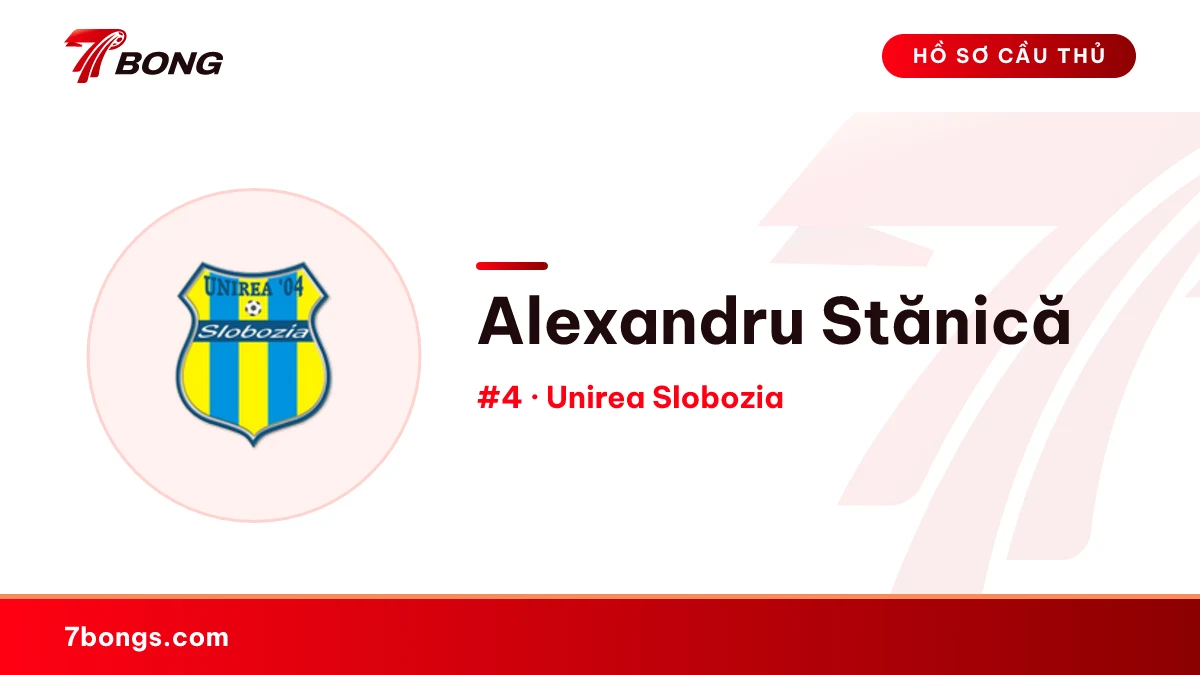 Alexandru Stănică — Unirea Slobozia