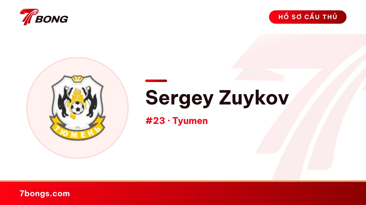 Sergey Zuykov — Tyumen