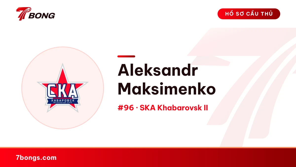 Aleksandr Maksimenko — SKA Khabarovsk II