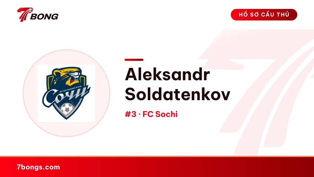 Aleksandr Soldatenkov — FC Sochi