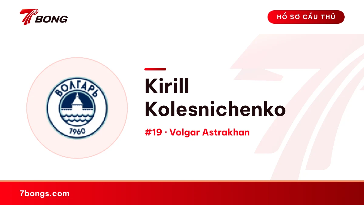 Kirill Kolesnichenko — Volgar Astrakhan