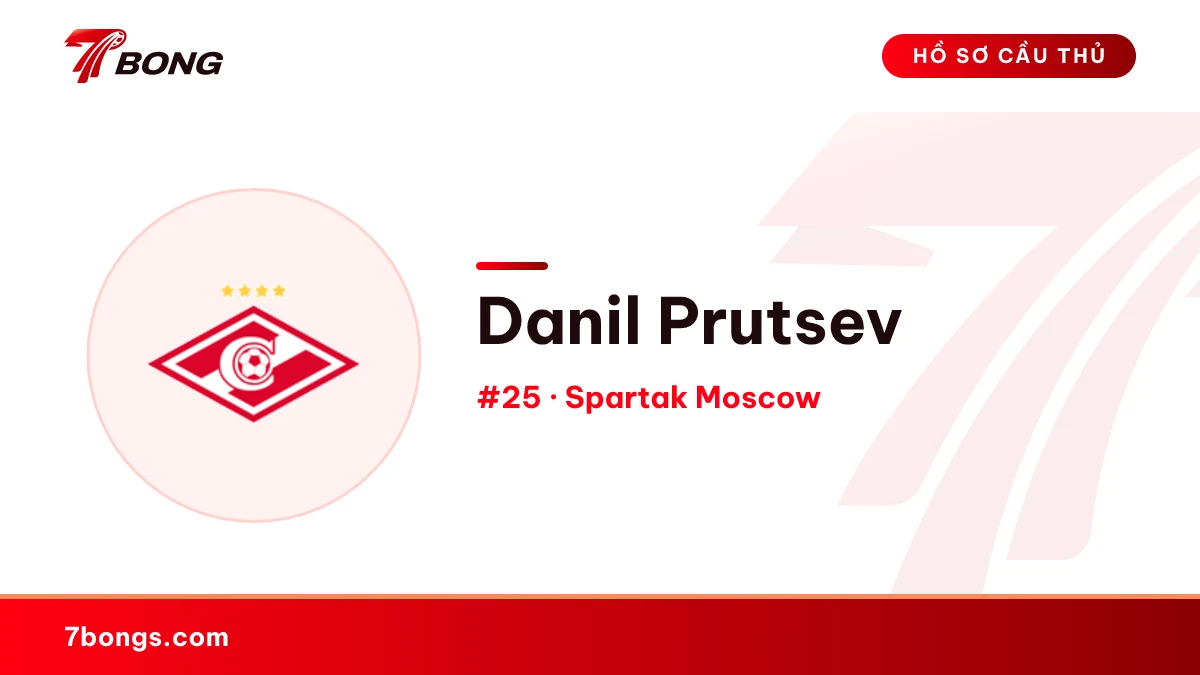 Danil Prutsev — Spartak Moscow