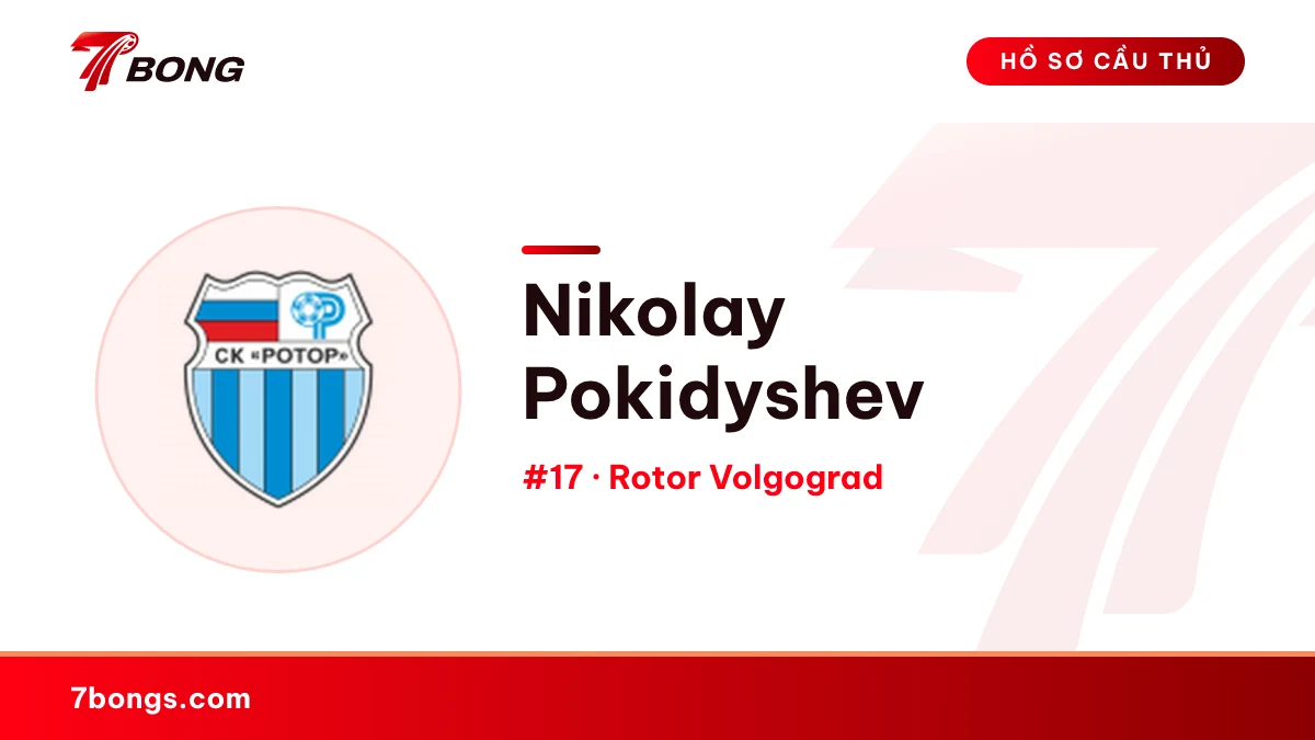 Nikolay Pokidyshev — Rotor Volgograd