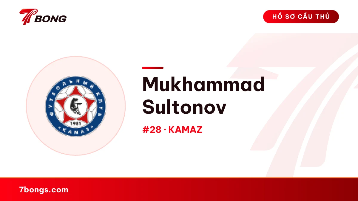 Mukhammad Sultonov — KAMAZ