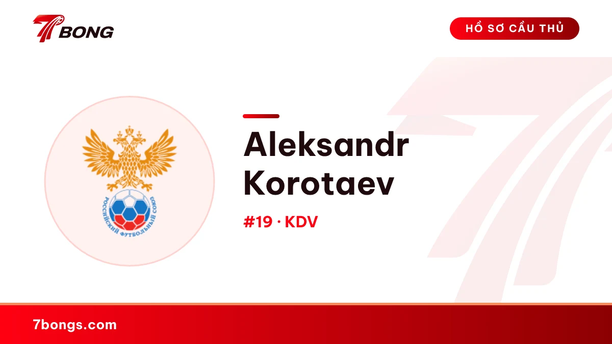 Aleksandr Korotaev — KDV