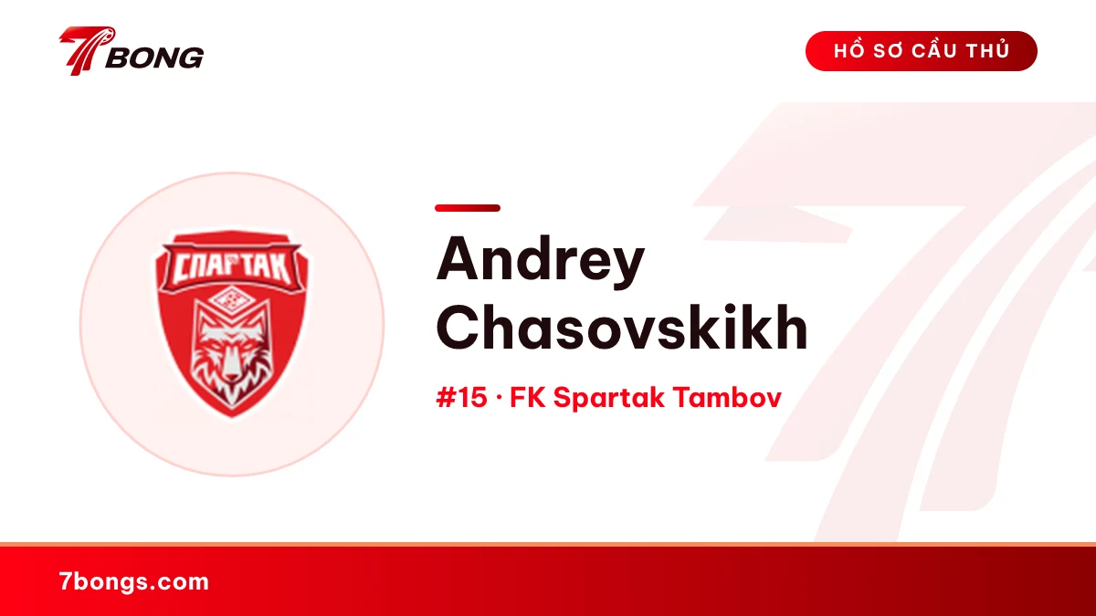 Andrey Chasovskikh — FK Spartak Tambov