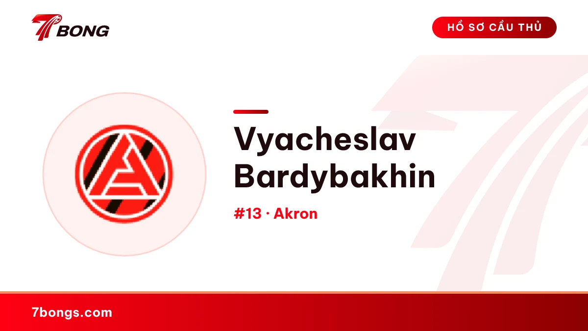Vyacheslav Bardybakhin — Akron