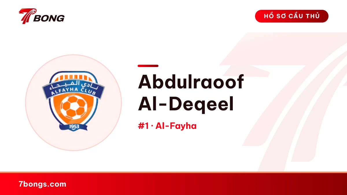 Abdulraoof Al-Deqeel — Al-Fayha