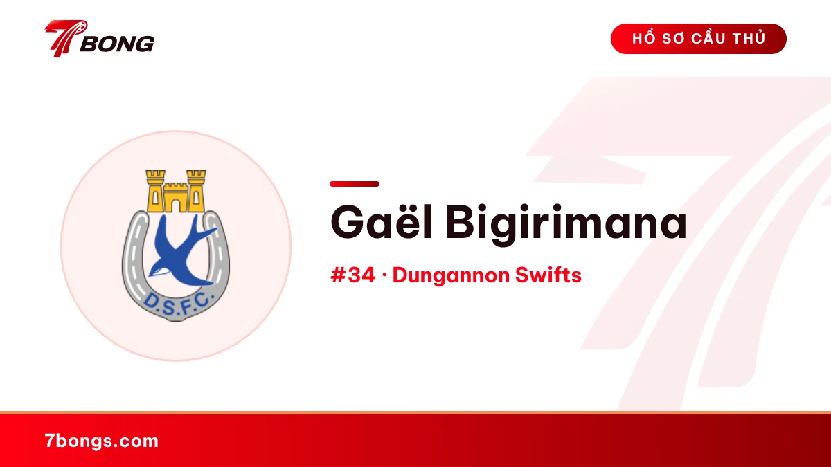 Gaël Bigirimana — Dungannon Swifts