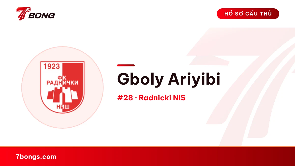 Gboly Ariyibi — Radnicki NIS