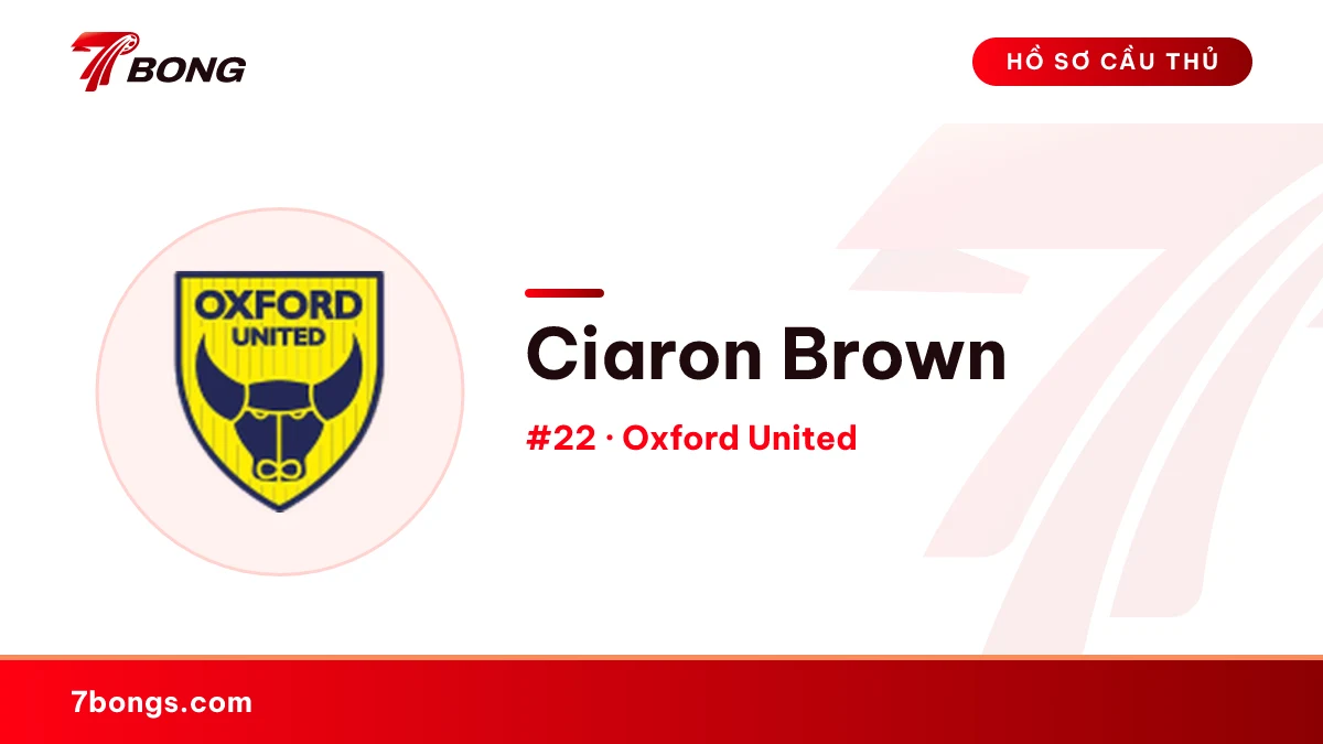 Ciaron Brown — Oxford United