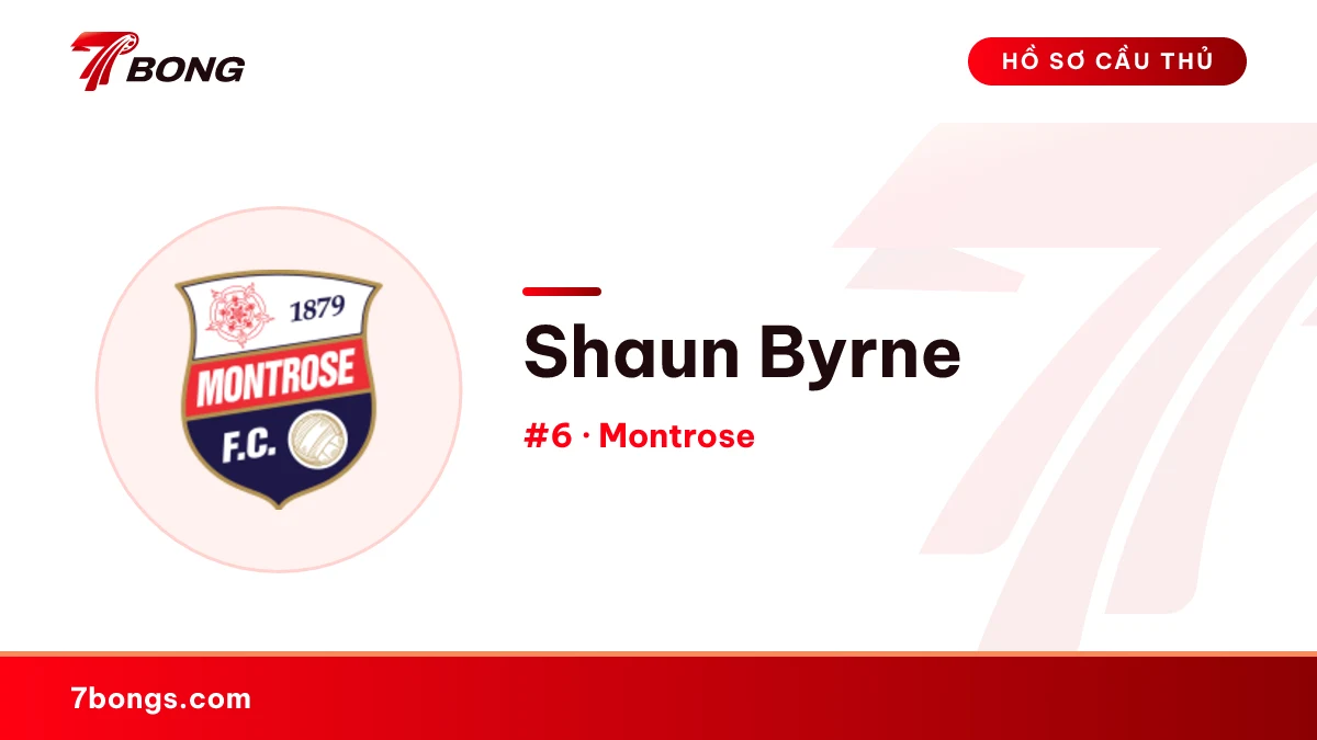 Shaun Byrne — Montrose