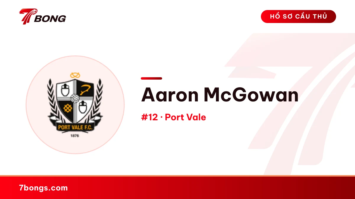 Aaron McGowan — Port Vale