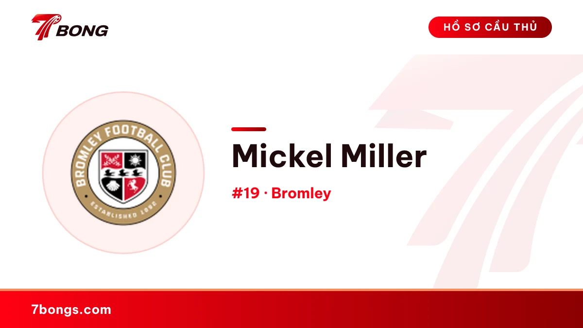 Mickel Miller — Bromley