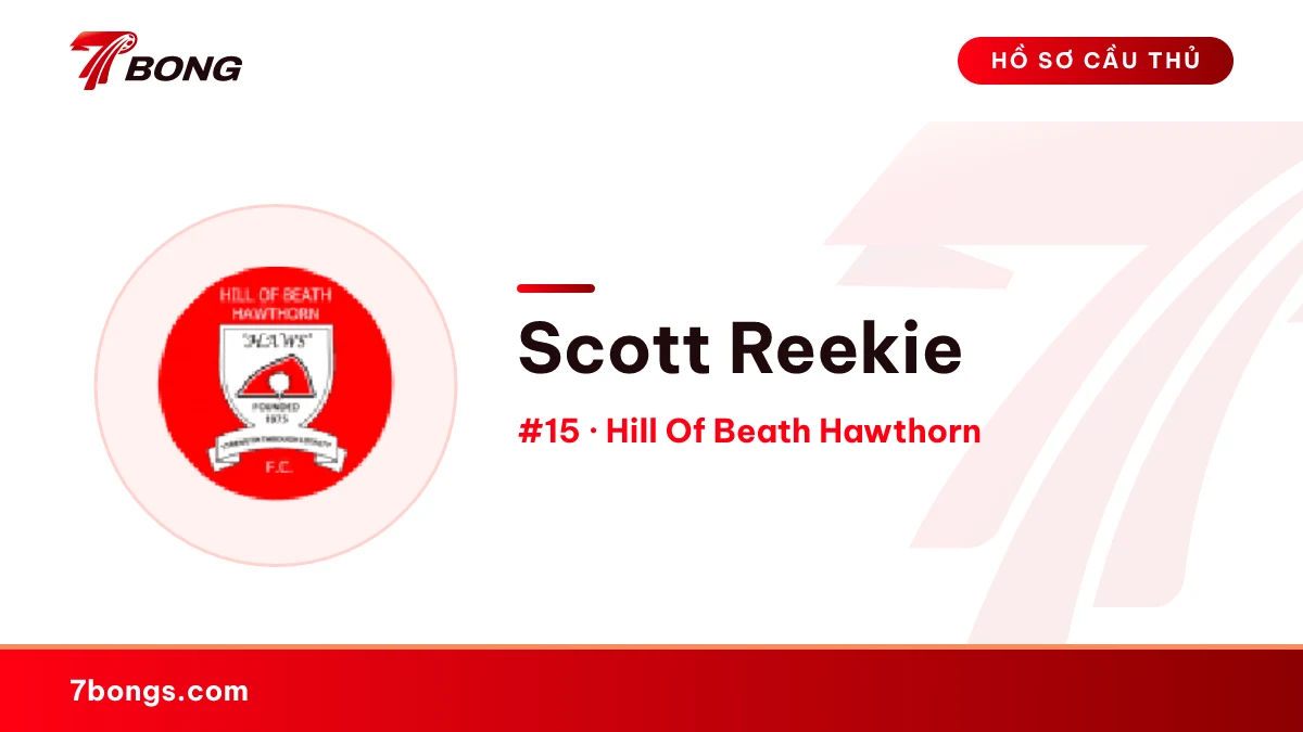 Scott Reekie — Hill Of Beath Hawthorn