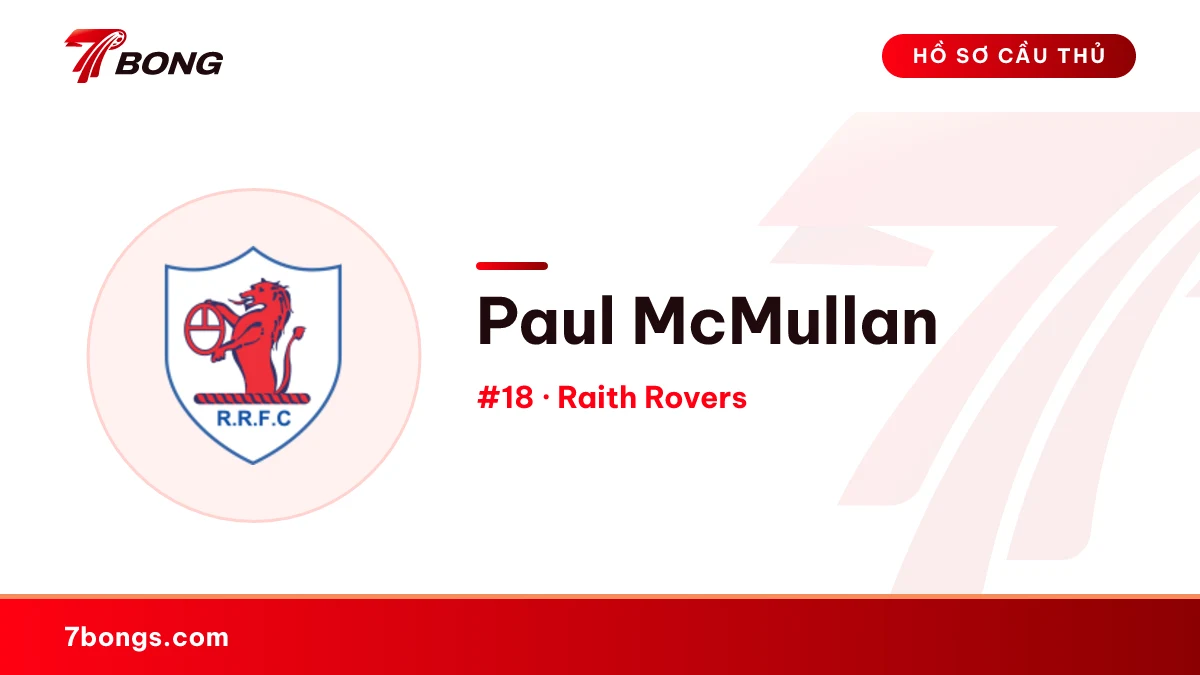 Paul McMullan — Raith Rovers