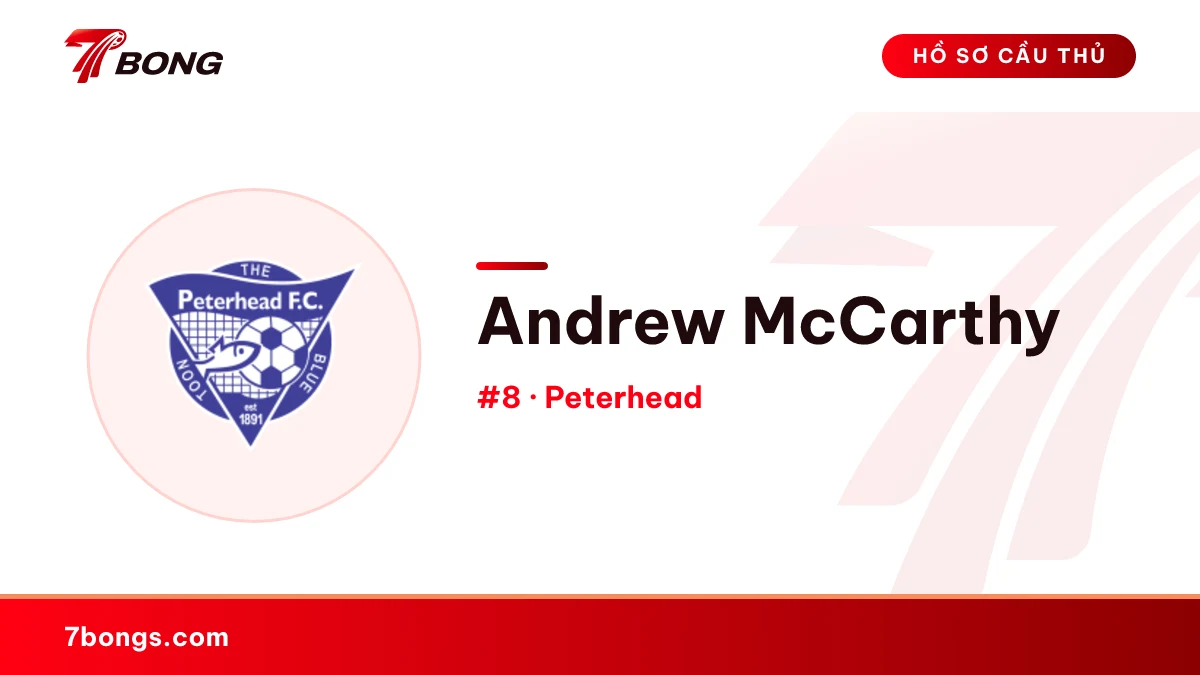 Andrew McCarthy — Peterhead