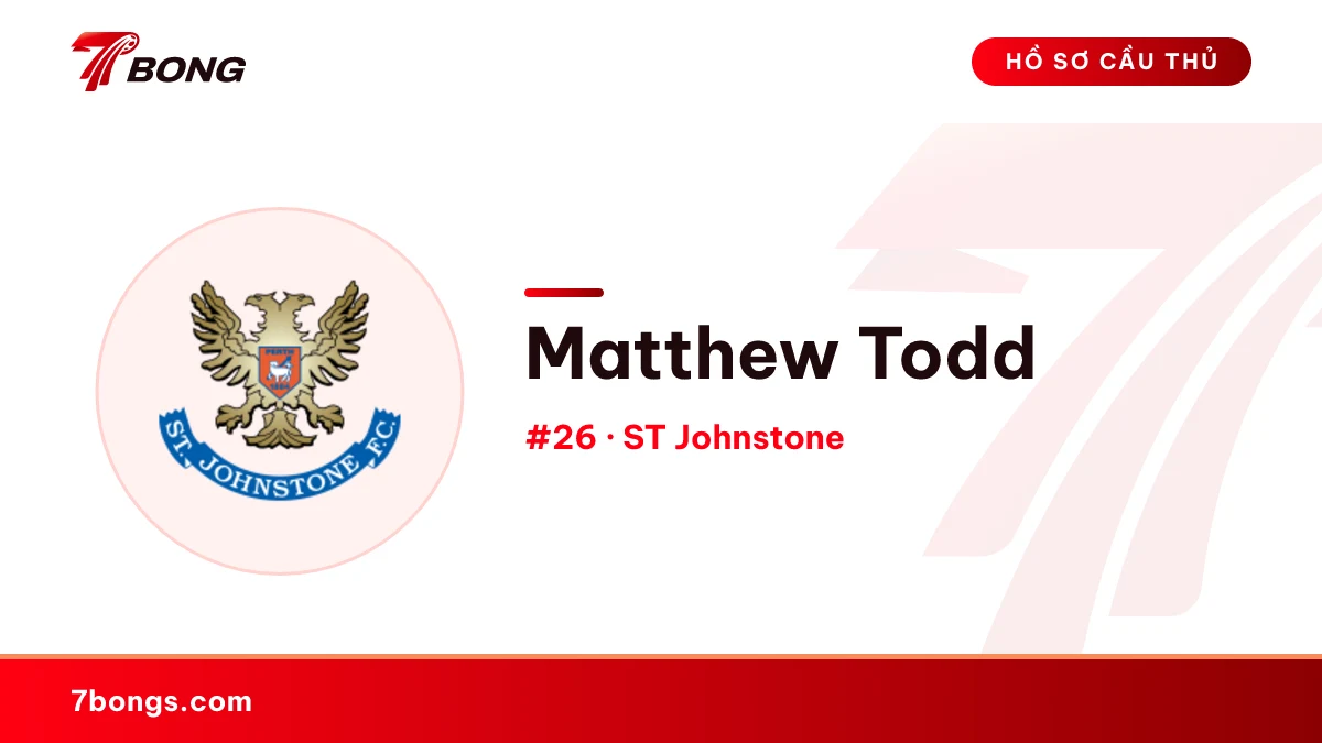 Matthew Todd — ST Johnstone