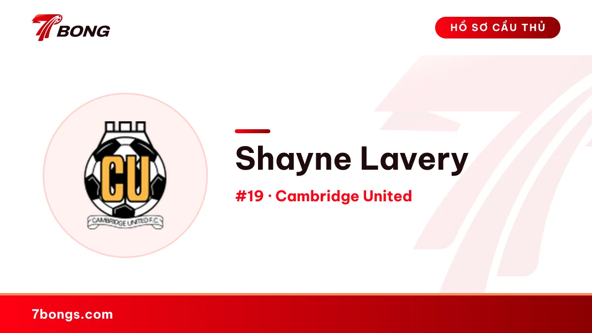 Shayne Lavery — Cambridge United