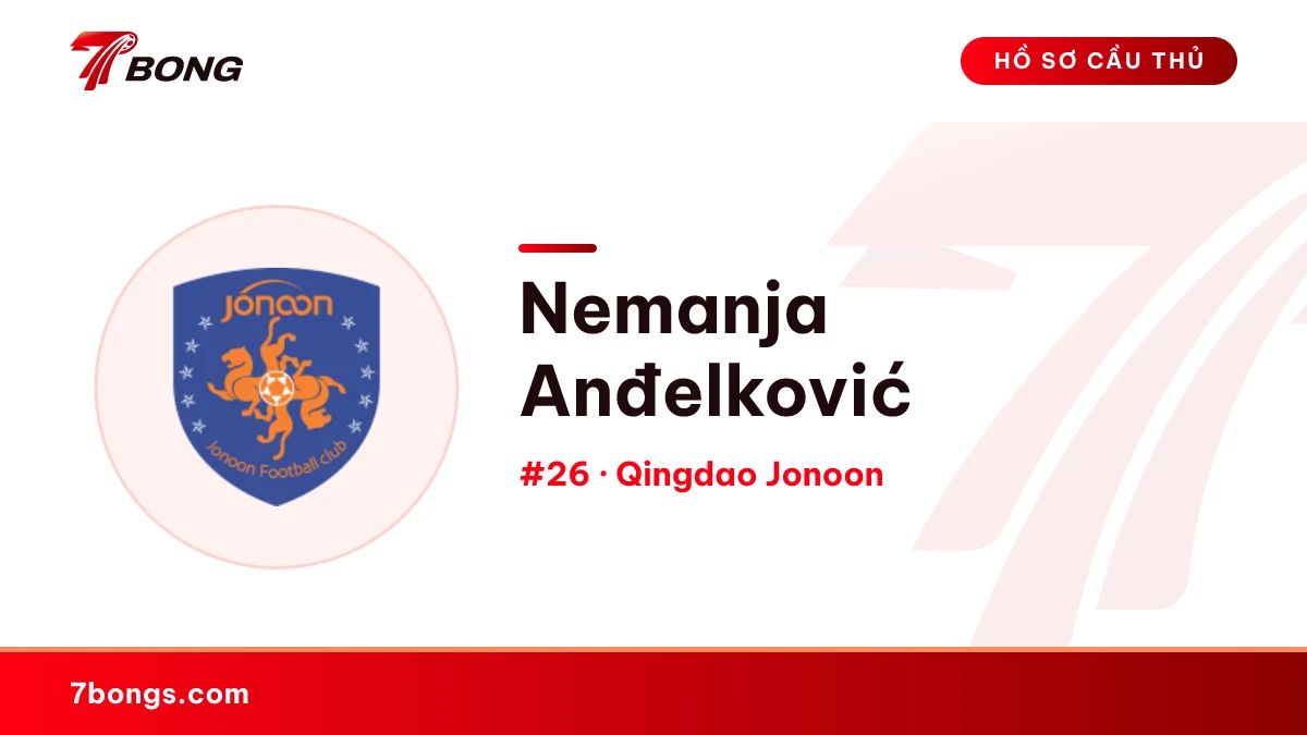 Nemanja Anđelković — Qingdao Jonoon