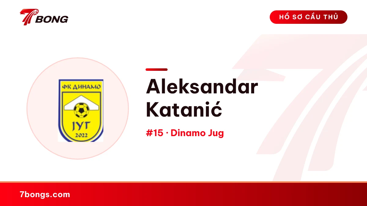 Aleksandar Katanić — Dinamo Jug