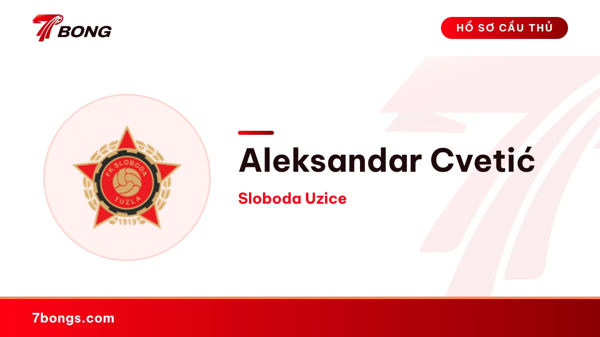 Aleksandar Cvetić — Sloboda Uzice
