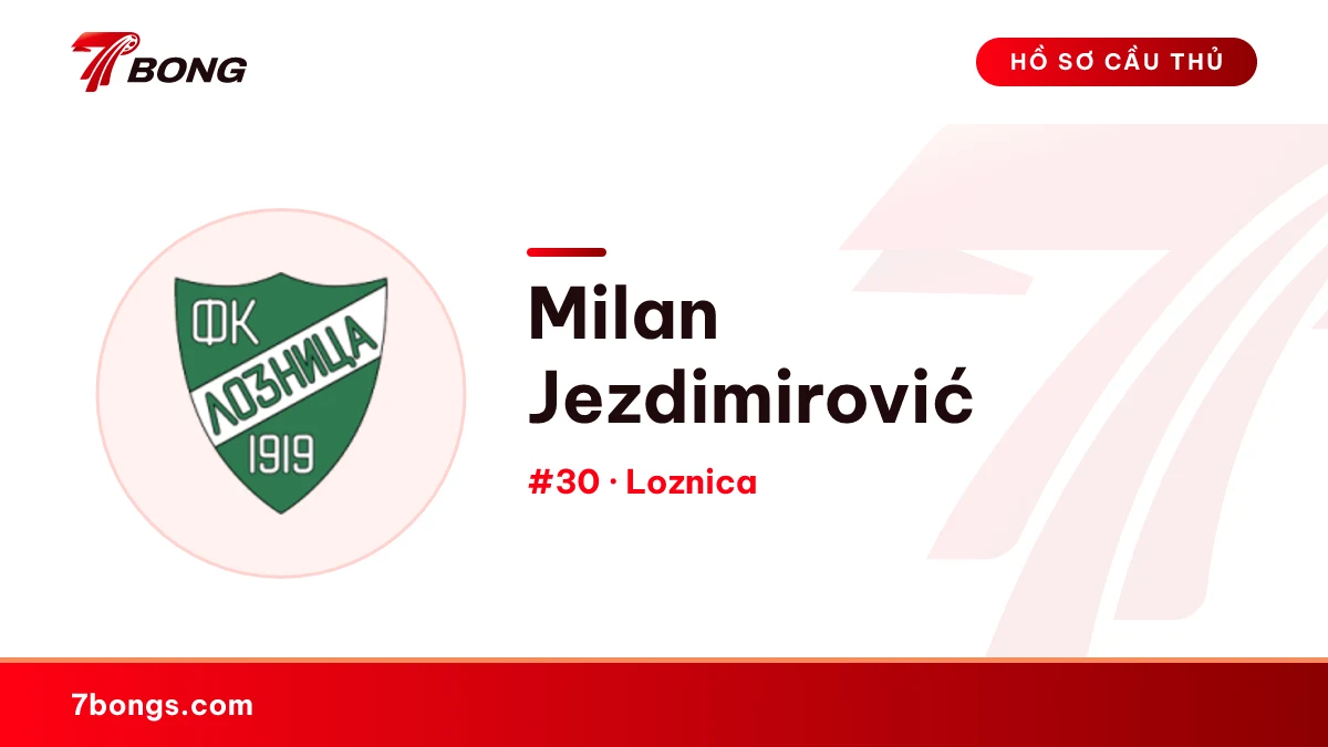 Milan Jezdimirović — Loznica