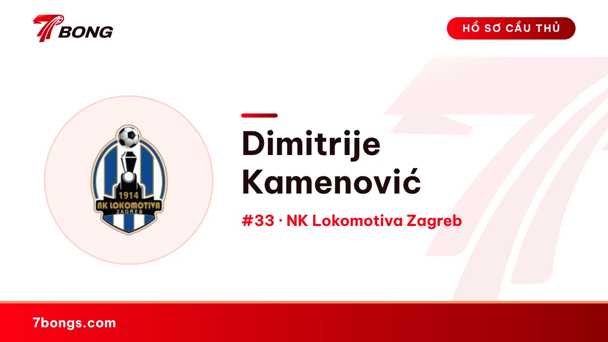 Dimitrije Kamenović — NK Lokomotiva Zagreb