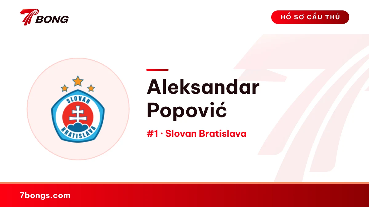 Aleksandar Popović — Slovan Bratislava