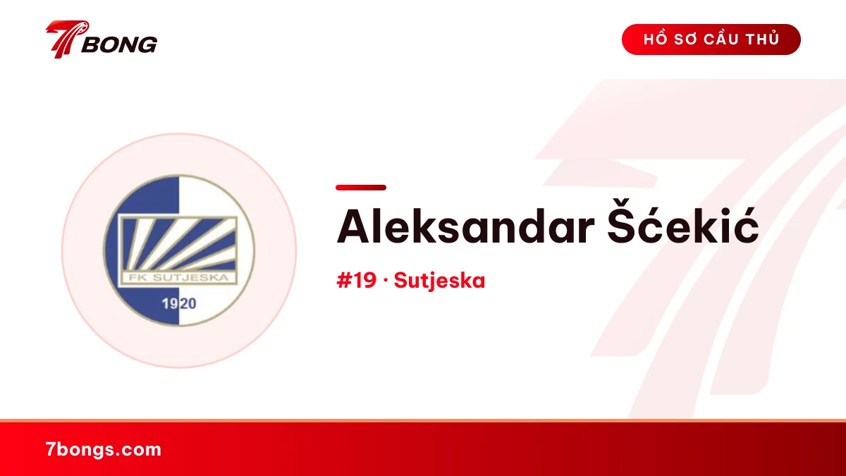 Aleksandar Šćekić — Sutjeska