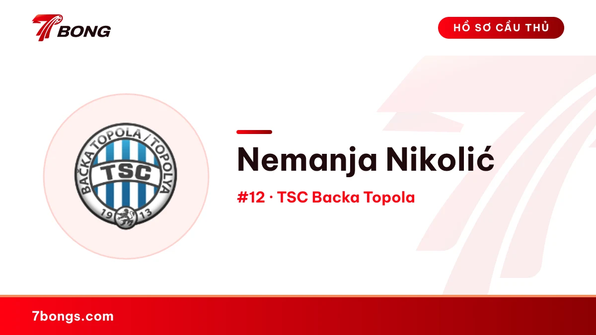 Nemanja Nikolić — TSC Backa Topola