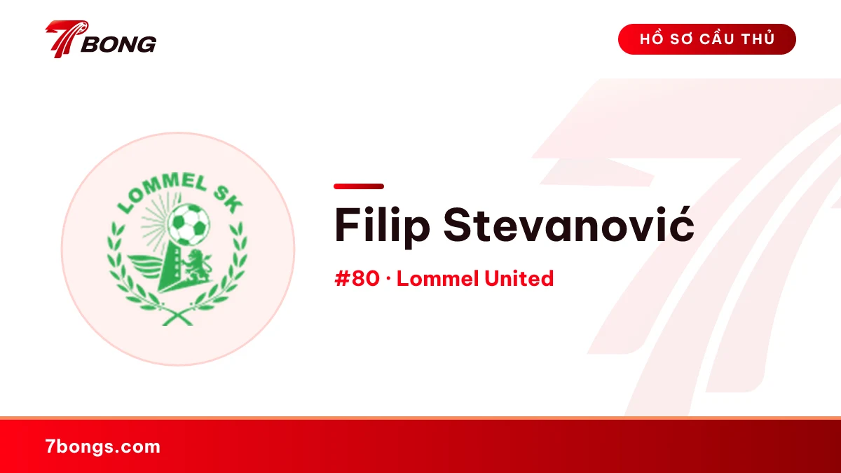 Filip Stevanović — Lommel United