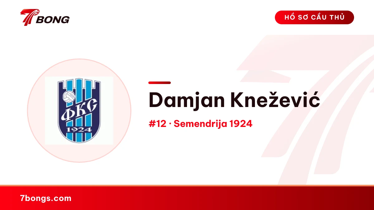 Damjan Knežević — Semendrija 1924