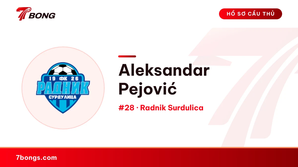 Aleksandar Pejović — Radnik Surdulica