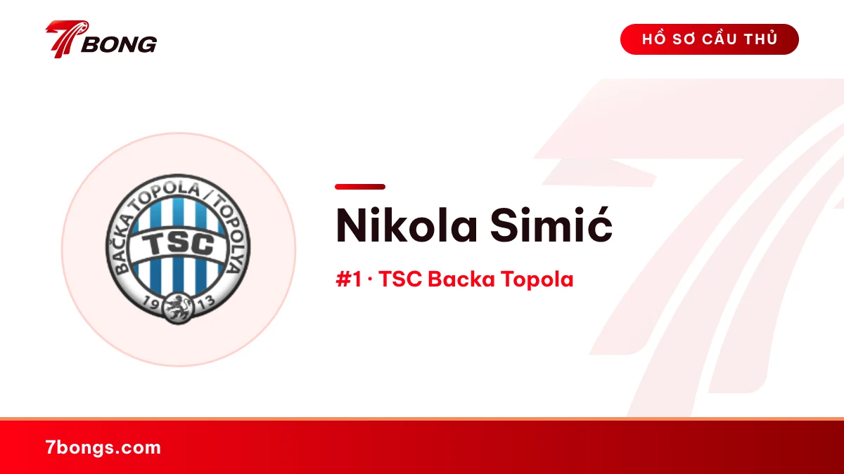 Nikola Simić — TSC Backa Topola