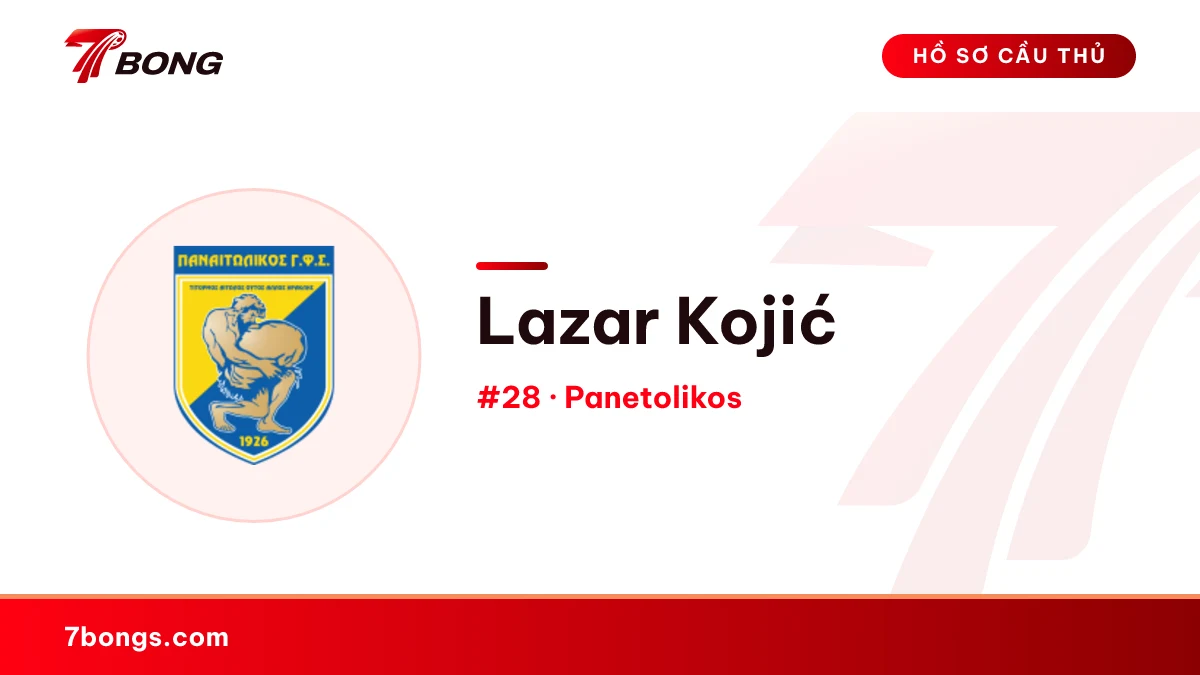 Lazar Kojić — Panetolikos