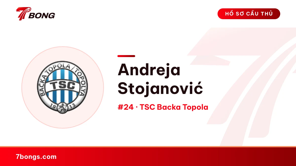 Andreja Stojanović — TSC Backa Topola