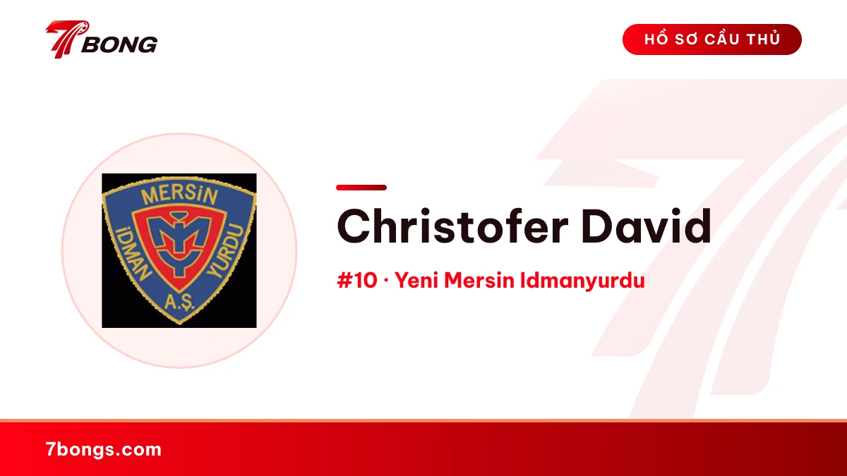 Christofer David — Yeni Mersin Idmanyurdu