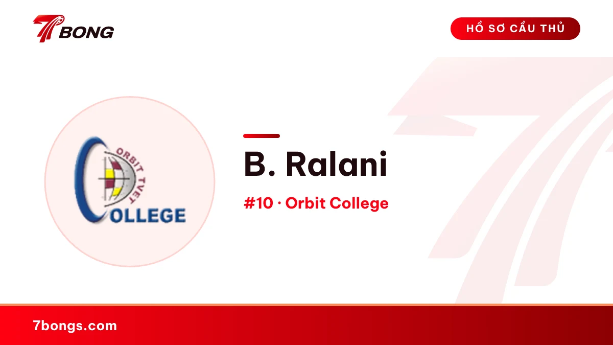 B. Ralani — Orbit College