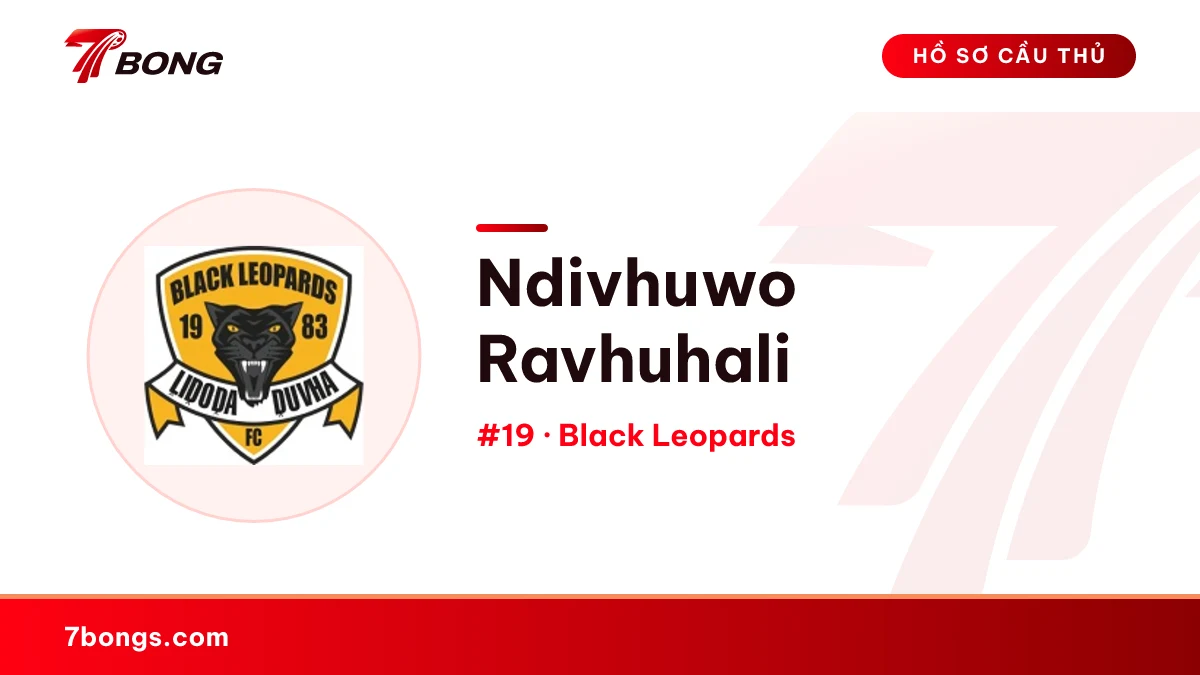 Ndivhuwo Ravhuhali — Black Leopards