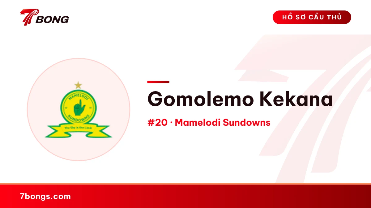 Gomolemo Kekana — Mamelodi Sundowns