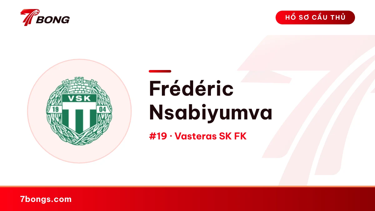Frédéric Nsabiyumva — Vasteras SK FK