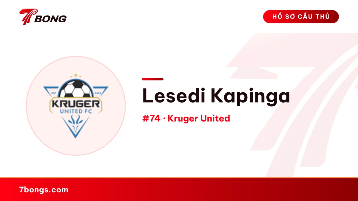 Lesedi Kapinga — Kruger United