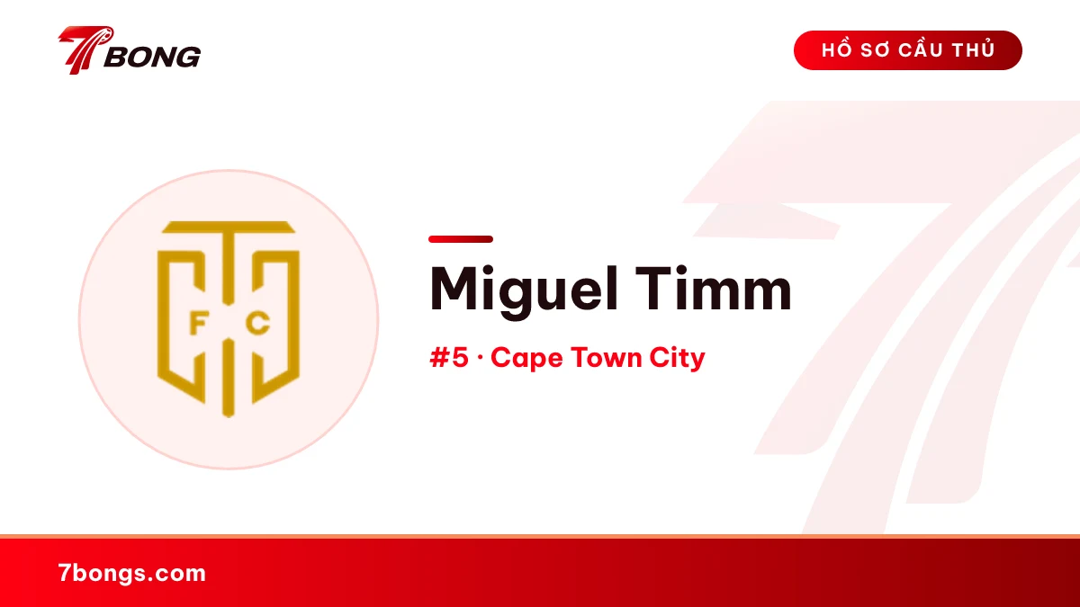 Miguel Timm — Cape Town City