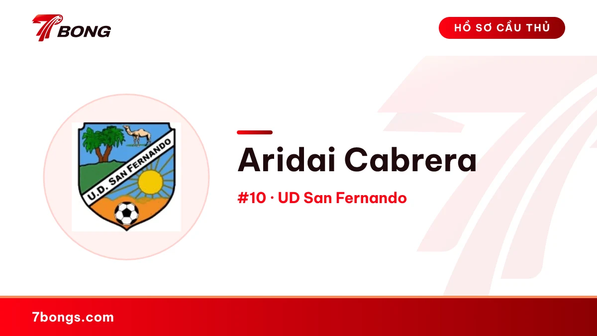 Aridai Cabrera — UD San Fernando