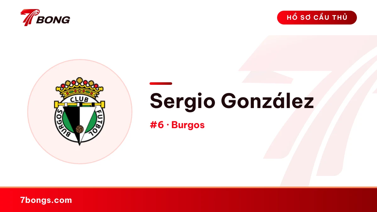 Sergio González — Burgos
