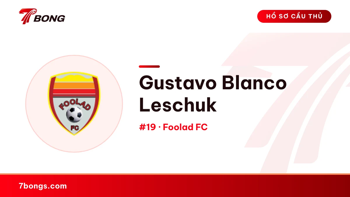 Gustavo Blanco Leschuk — Foolad FC